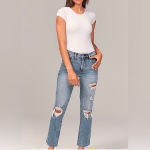 Abercrombie and Fitch The Boyfriend midrise jeans